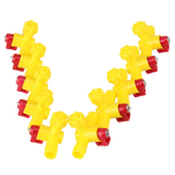 Chicken Duck 360 Degree Nipple Tee With Ball Valve Water Drinking Drinker Poultry Farm Use