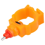 Chicken Duck Spring Style 360 Degree Nipple Water Drinking Drinker Poultry Farm Use Orange