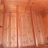 Pawhut Deluxe Wooden Large Chicken Coop-Hen House with 2 Roosting Poles