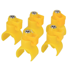 Yellow Half Circle Poultry Chickens Turkeys Geese Ducks Water Nipples