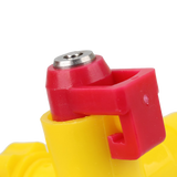 Chicken Duck 360 Degree Nipple Tee With Ball Valve Water Drinking Drinker Poultry Farm Use